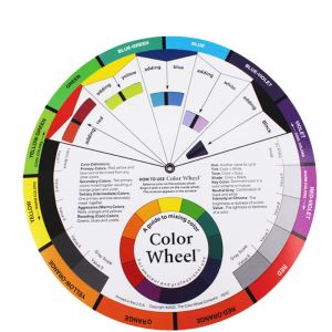 Ruota dei colori del tatuaggio trucco permanente